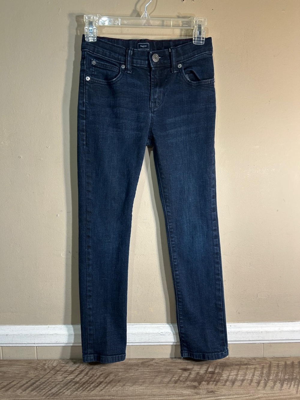 Gap Kids Straight Leg Jeans Size 10 Boys Adjustable Waistband.